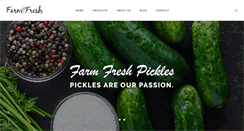 Desktop Screenshot of farmfreshpickles.com